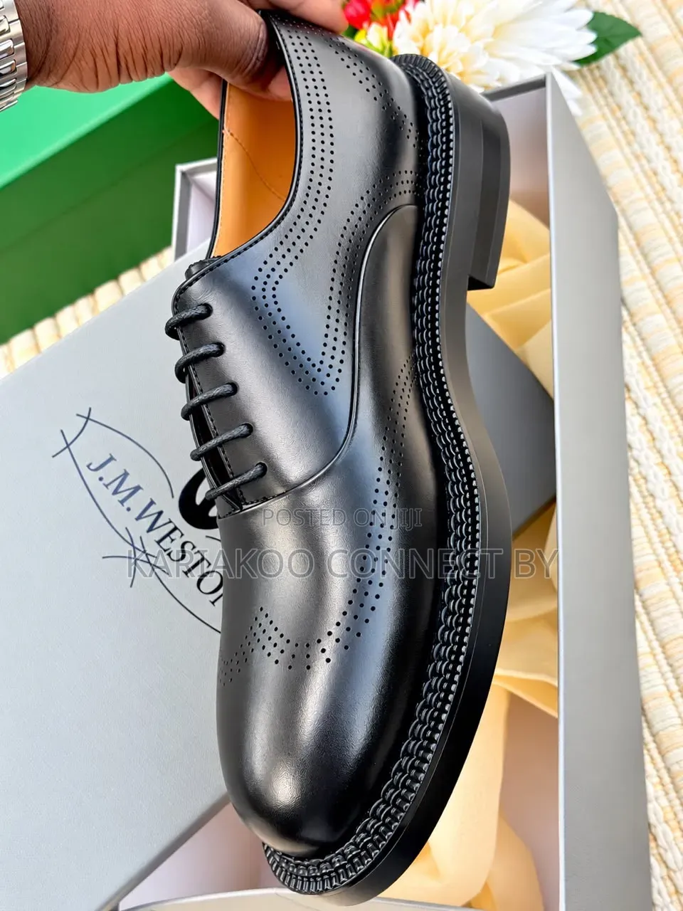 Men's Classic Leather Formal Oxford Shoes