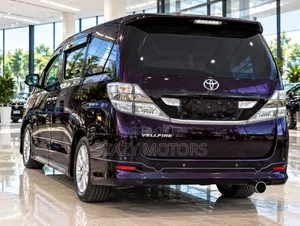 Toyota Vellfire 2008 Maroon