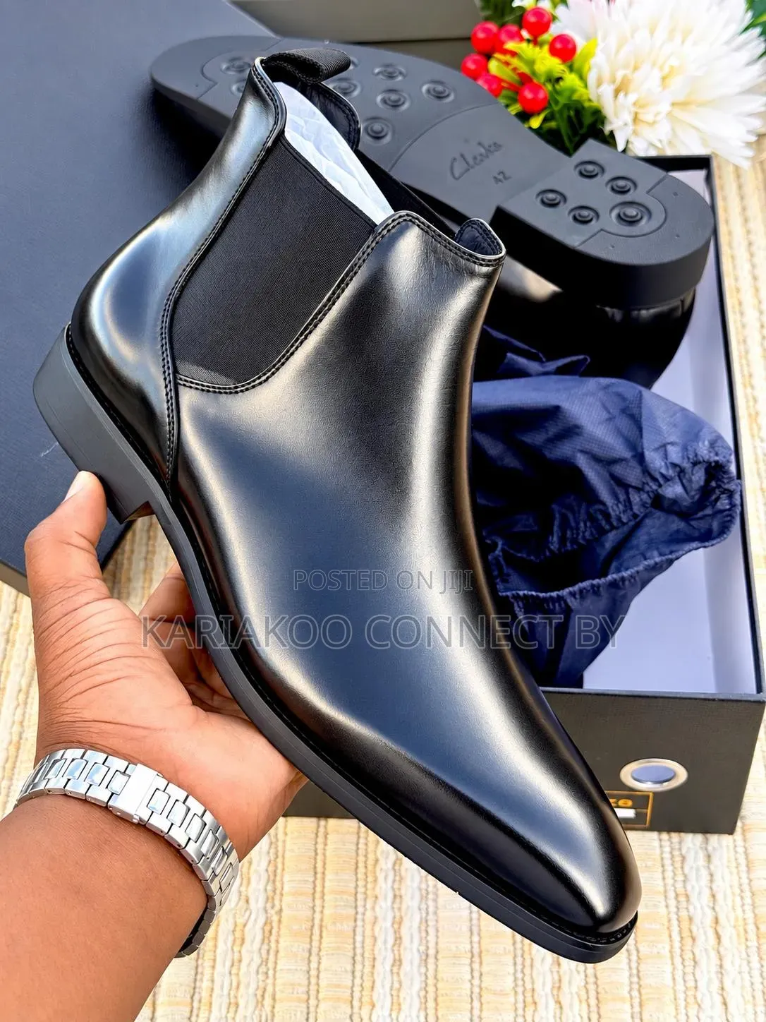 Executive Men's Ankle Chelsea Boots