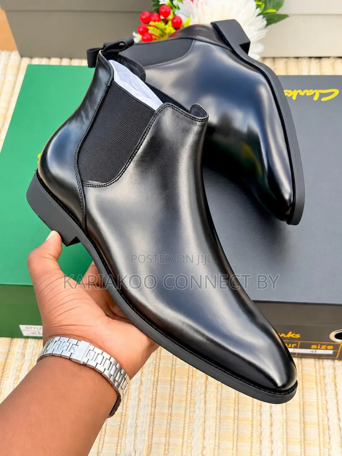 Executive Men's Ankle Chelsea Boots