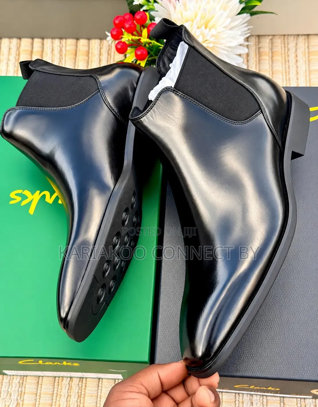 Executive Men's Ankle Chelsea Boots