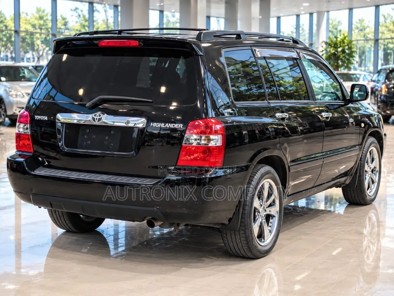 Toyota Kluger 2001 Matt Black