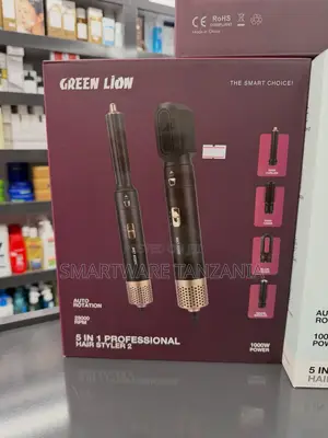 GREEN LION 5 in 1 Professional Hair Styler 2, 1000W Power, 28000 RPM