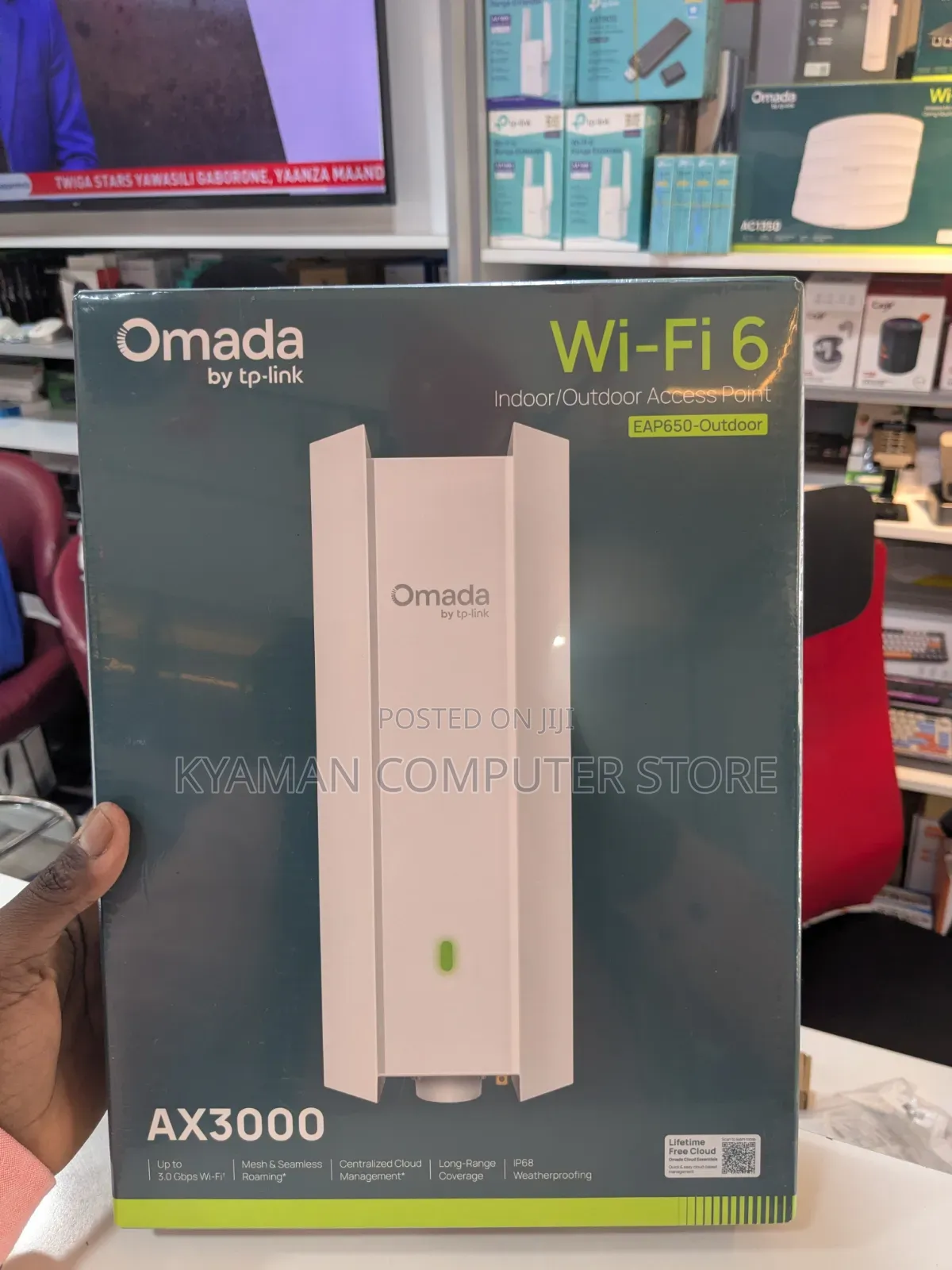Omada Wi-Fi 6 Indoor/Outdoor Access Point
