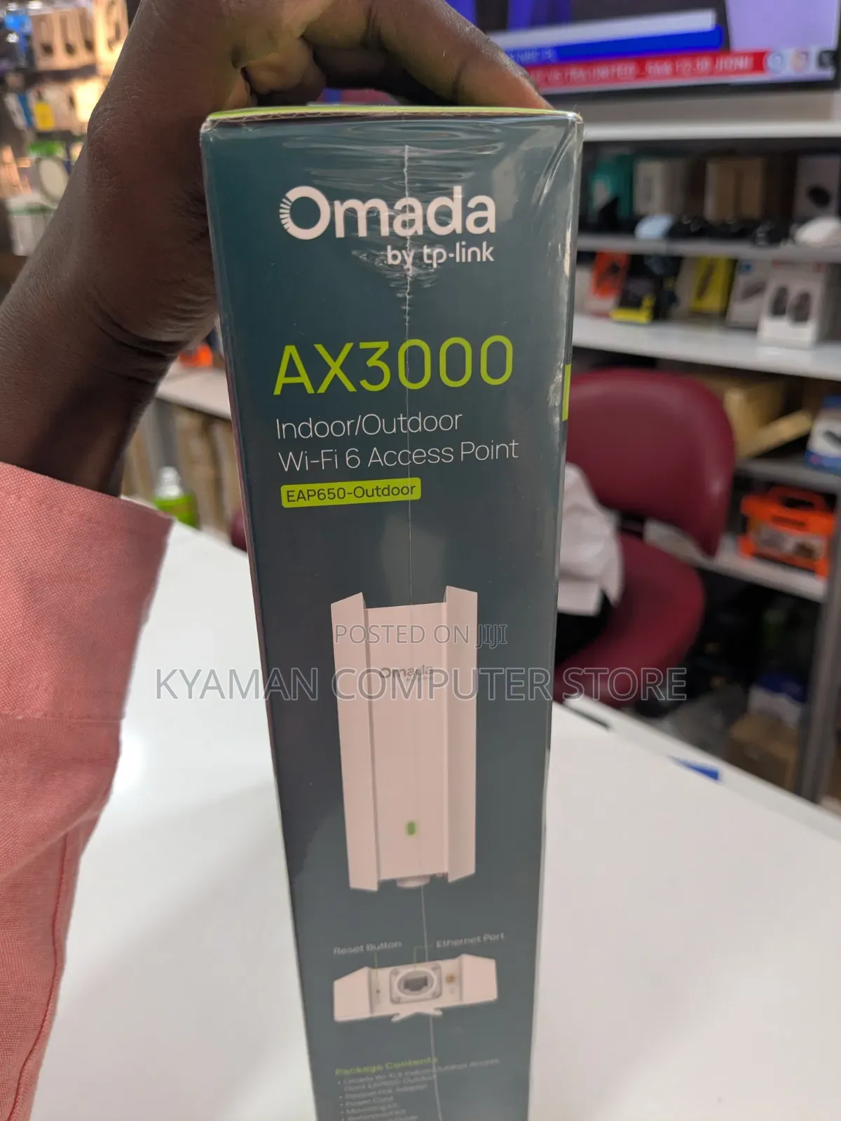 Omada Wi-Fi 6 Indoor/Outdoor Access Point