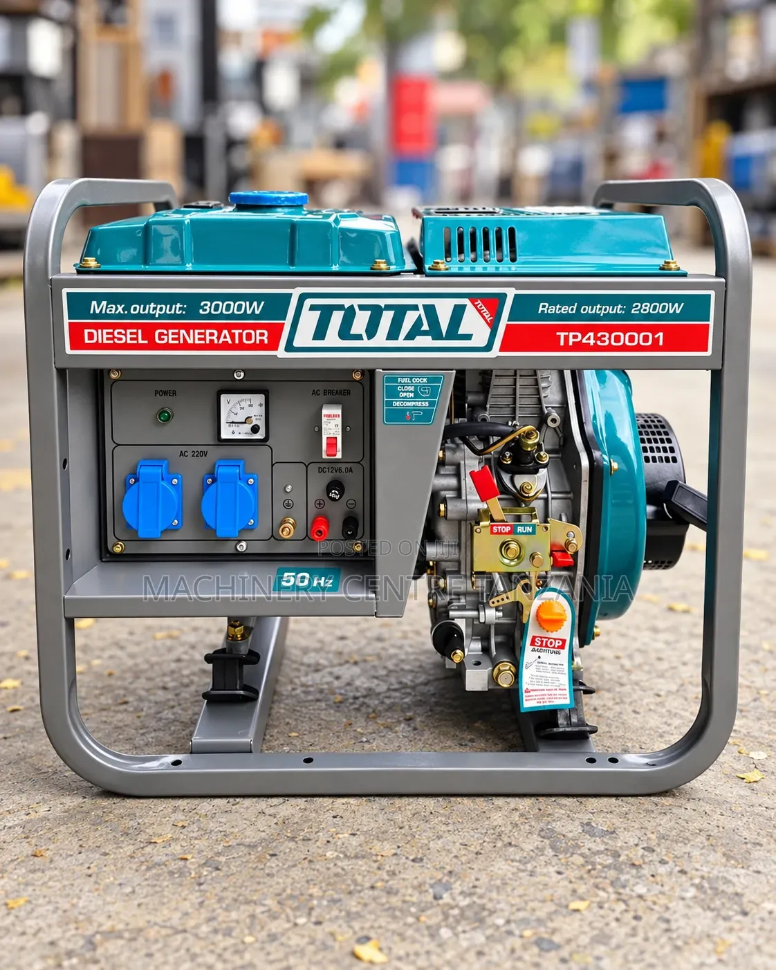 Total Diesel Generator 3KW (3KVA)