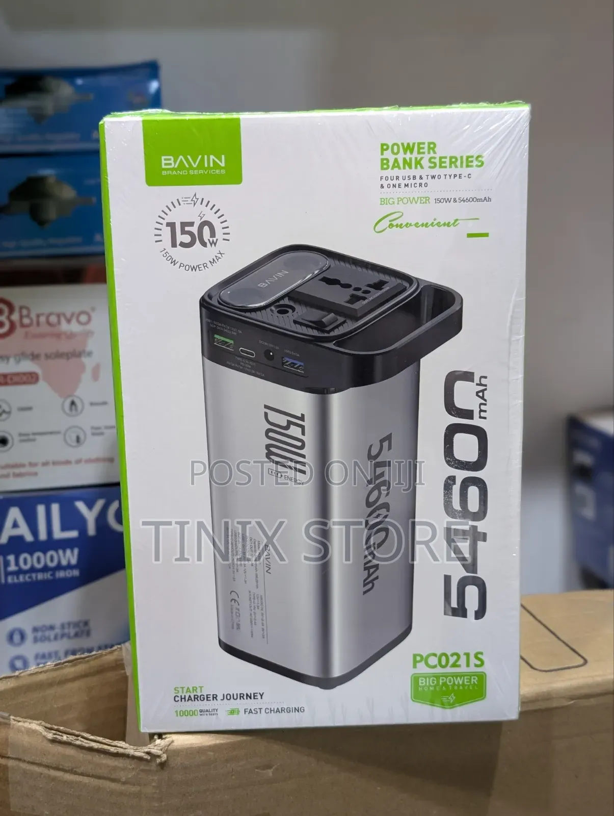 Big Power Bank (150W & 54600mAH)