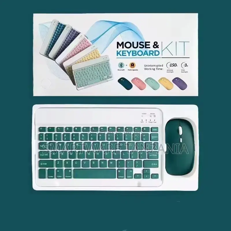 Wireless Keyboard and Mouse Combo, 2.4GHz, 61-Key Compact Layout ...