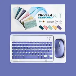 Wireless Rechargeable Keyboard & Mouse Combo, 2.4 GHz & Bluetooth 5.0