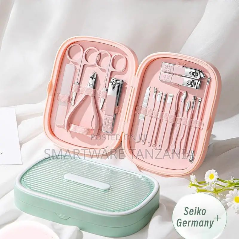 Seiko 18-Piece Professional Manicure and Beauty Set With Carry Case