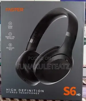  Faster S6 Wireless Headphones