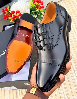 Men's Executive Ghillie Laced Cap-Toe Brogue Shoes