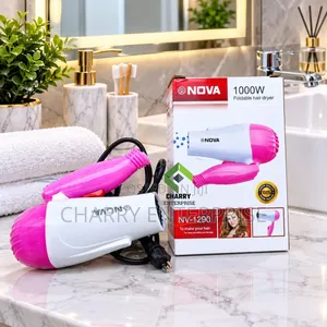 Best Quality NOVA Hair Dryer 1000W Portable With Foldable Handle