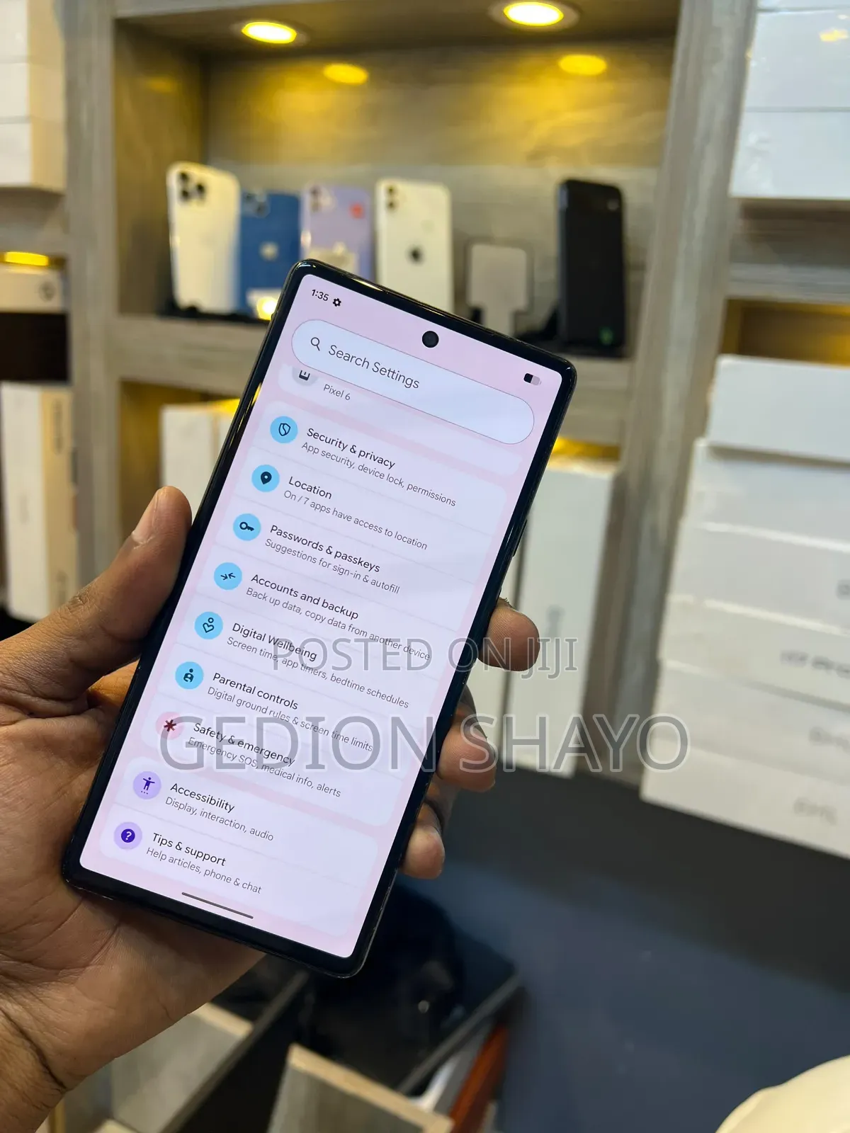 Google Pixel 6 128 GB Black