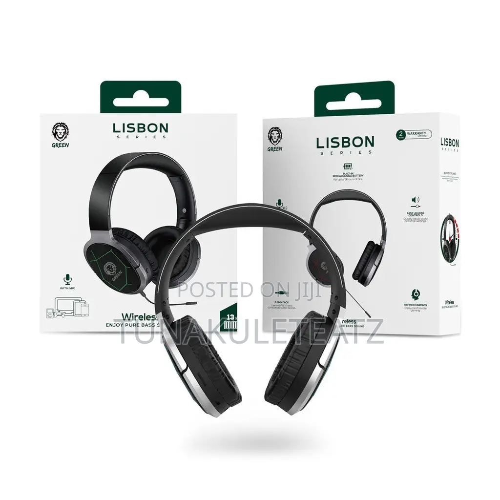 Green Lion Lisbon Wireless Headphones