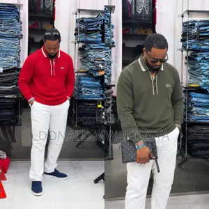 *Lacoste - Long Sleeve Polo Sweater*