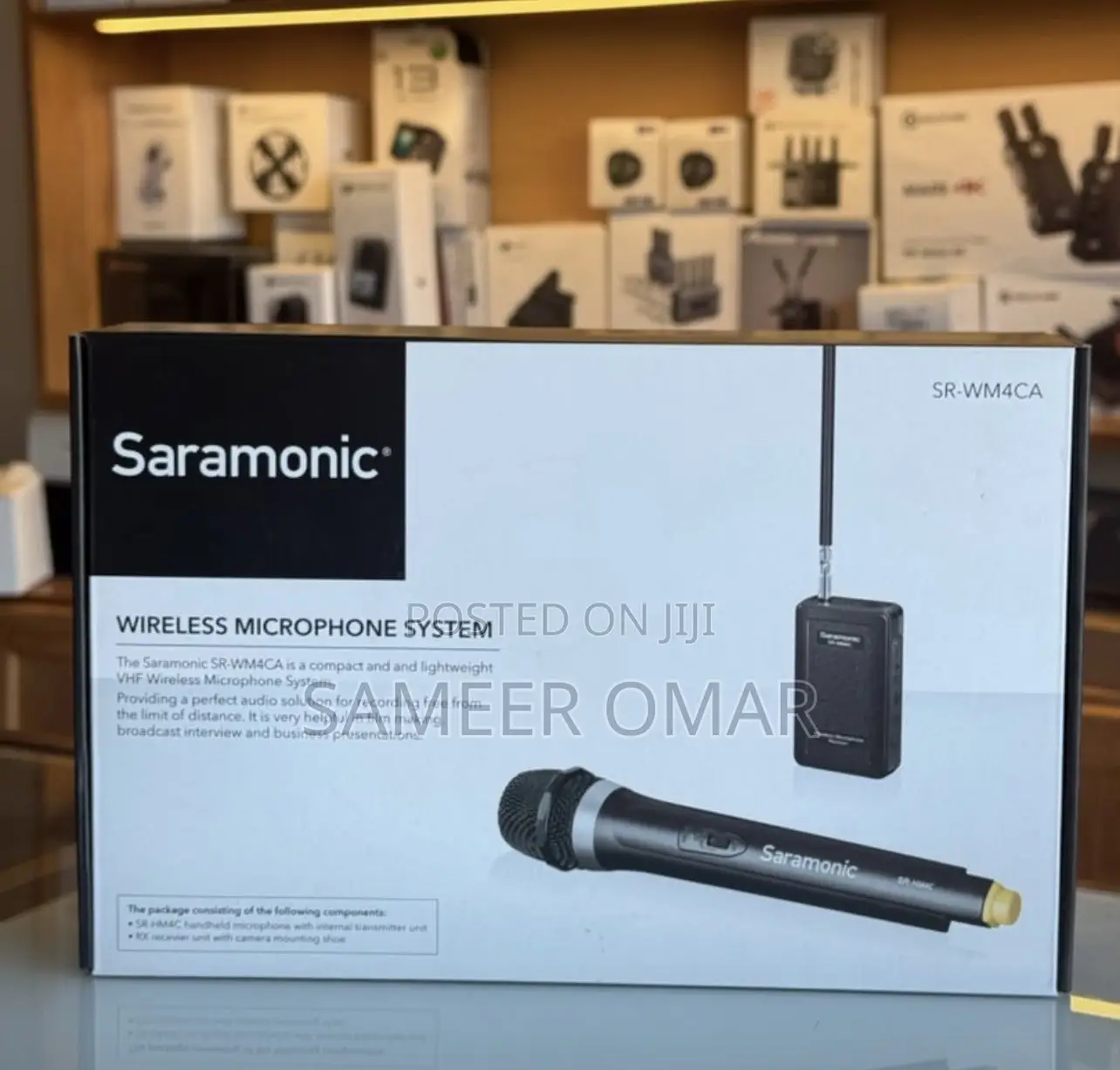 Saramonic SR-WM4CA VHF Wireless Microphone System