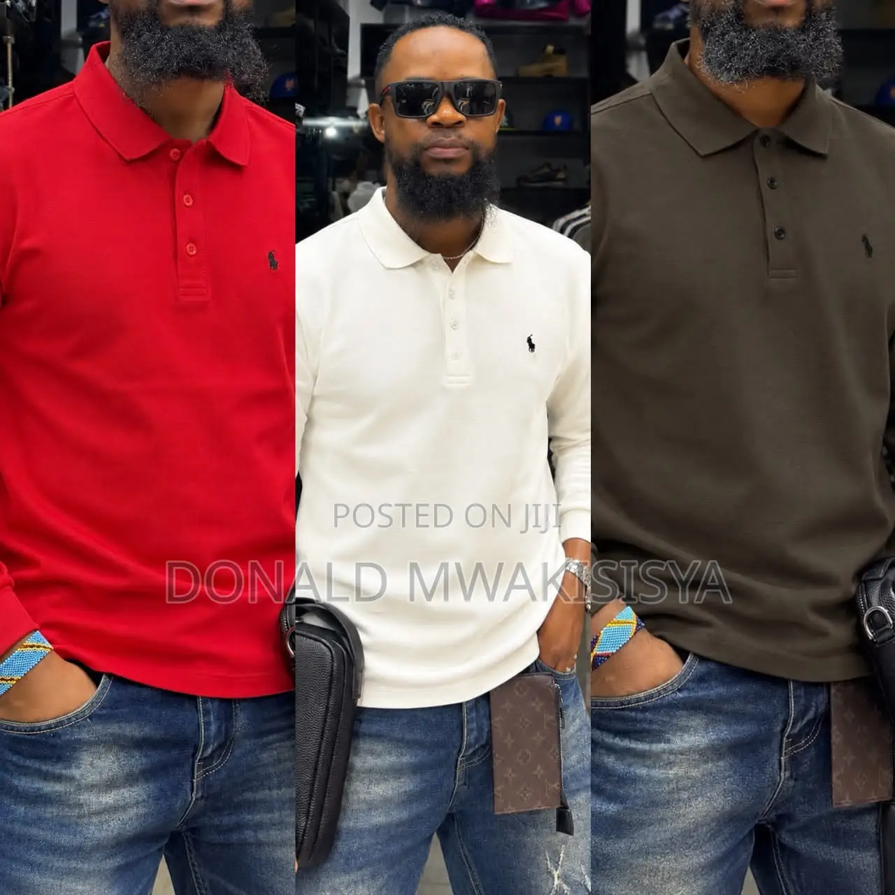 *Ralph Lauren - Long Sleeve Polo T-Shirt*