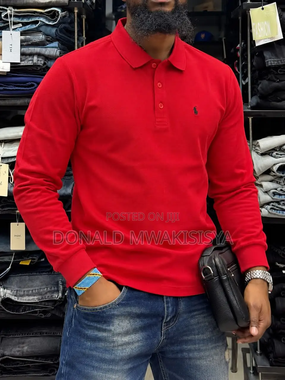 *Ralph Lauren - Long Sleeve Polo T-Shirt*