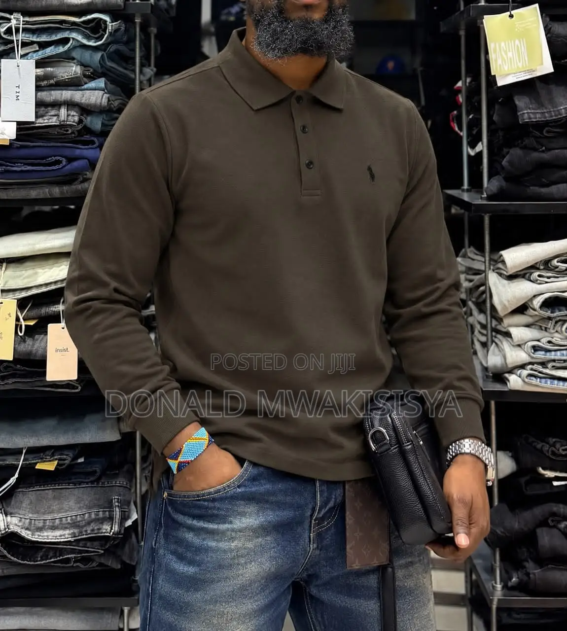 *Ralph Lauren - Long Sleeve Polo T-Shirt*