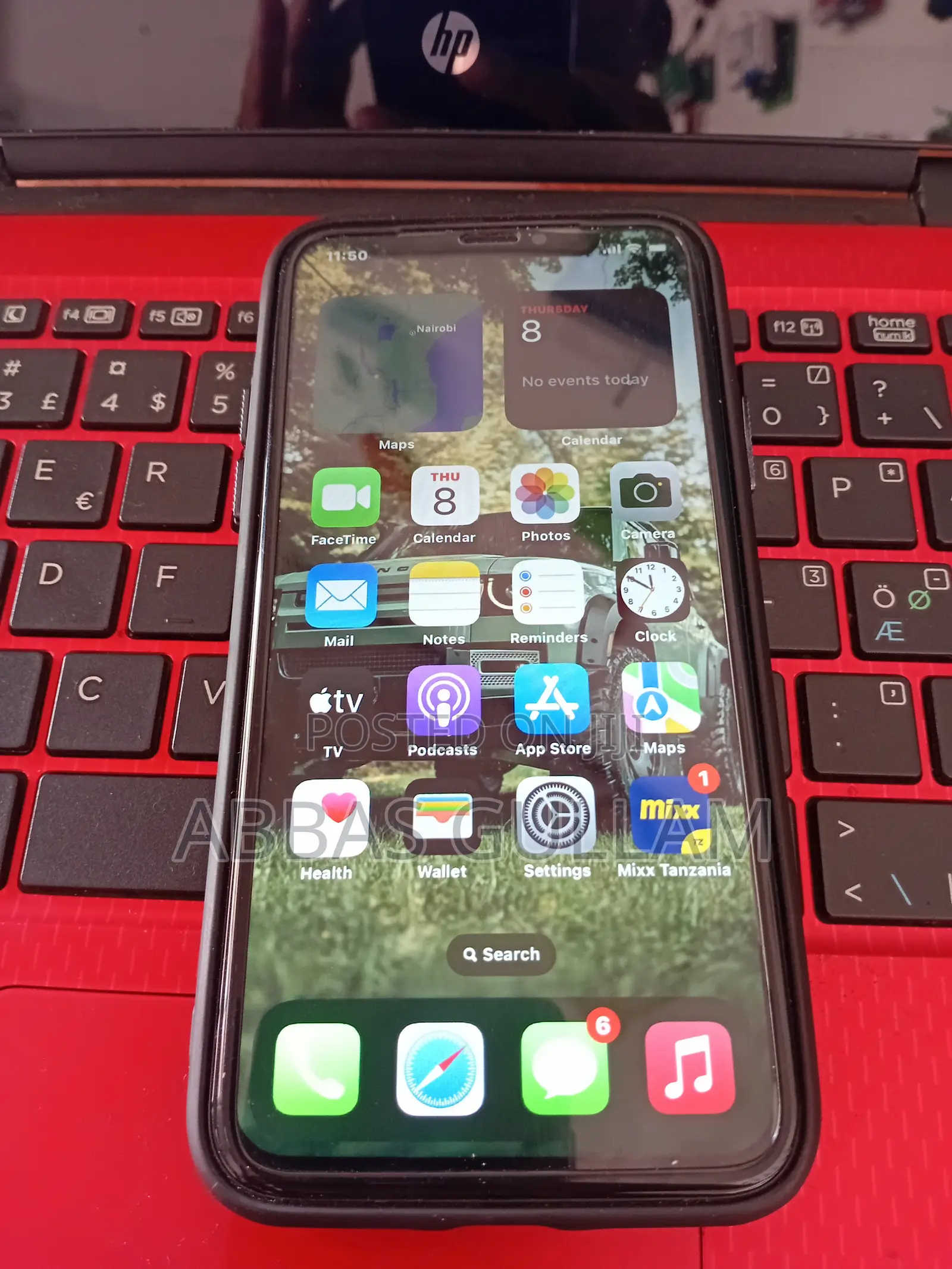 Apple iPhone X 64 GB Black