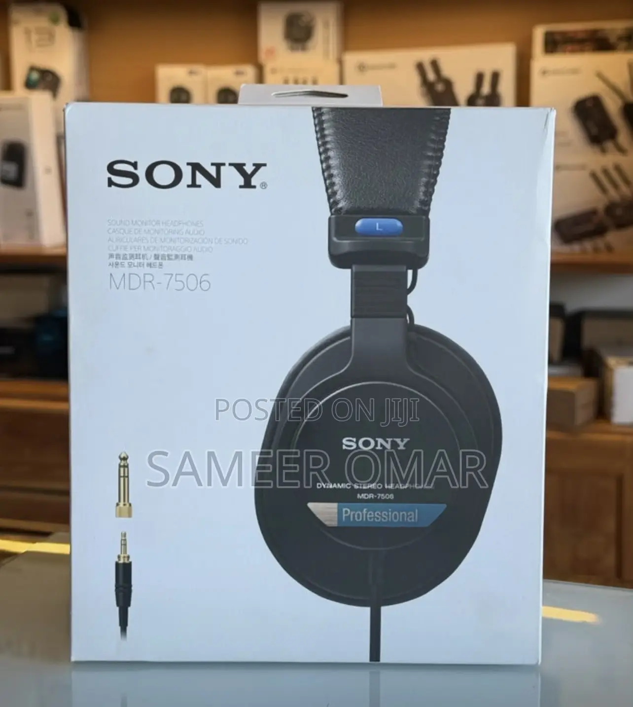 Sony MDR-7506 Professional Studio Monitor Headphones