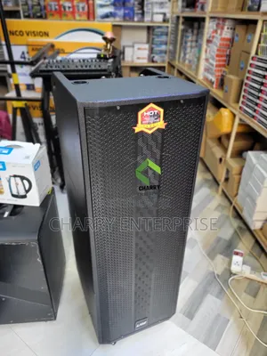 Lige 12inch ×2 Double Rechargeable Speaker With Stand, Amplifier 2 Mic