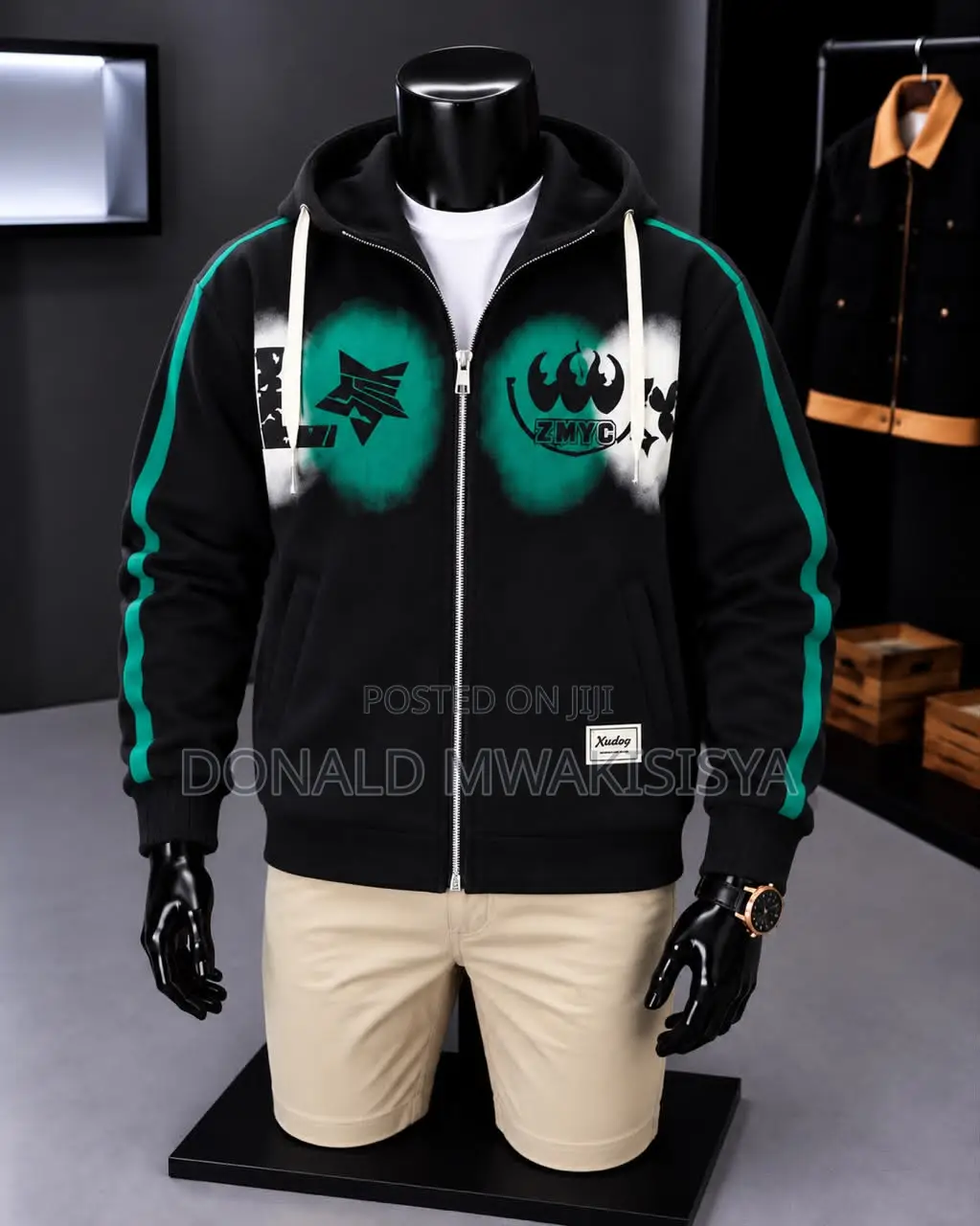 *Zmyc - Designer Zipper Hoodie Jacket*