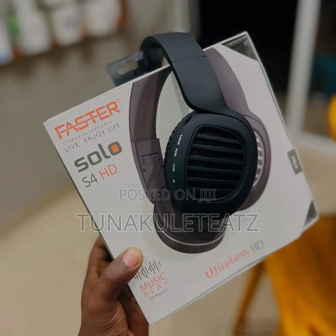 Faster Solo S4 Hd Wireless Headphones