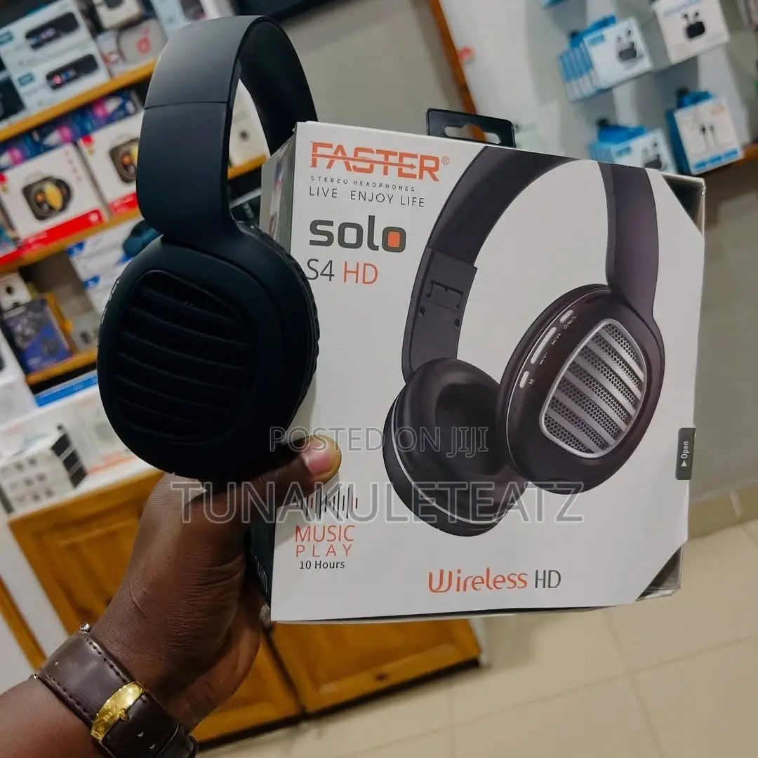 Faster Solo S4 Hd Wireless Headphones