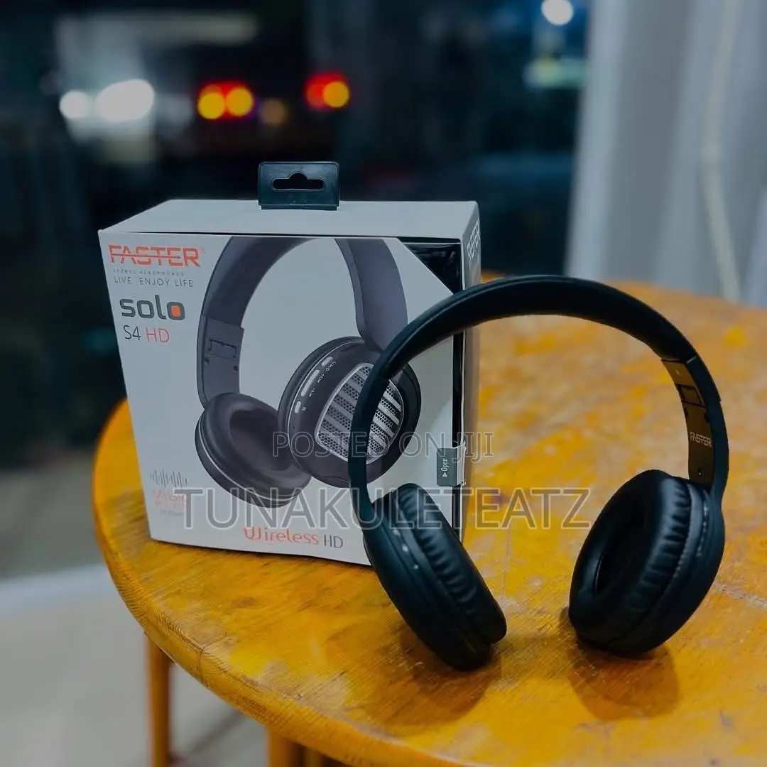 Faster Solo S4 Hd Wireless Headphones