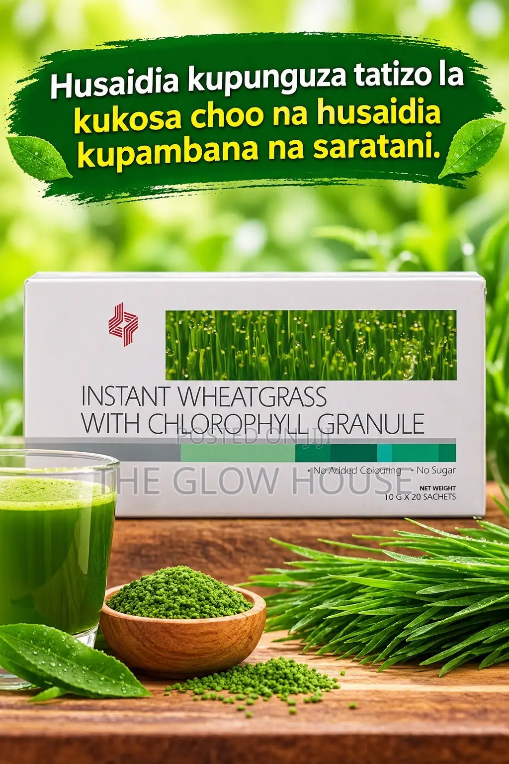 Instant Wheat Grass 20s