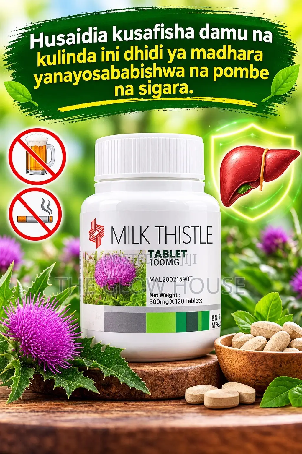 Milk Thistle Tablets 120s