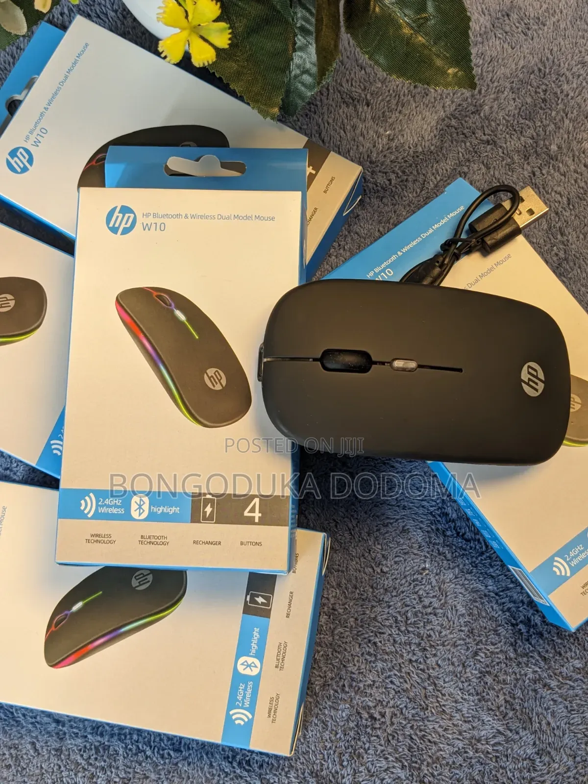 HP W10 Rechargeable Mouse