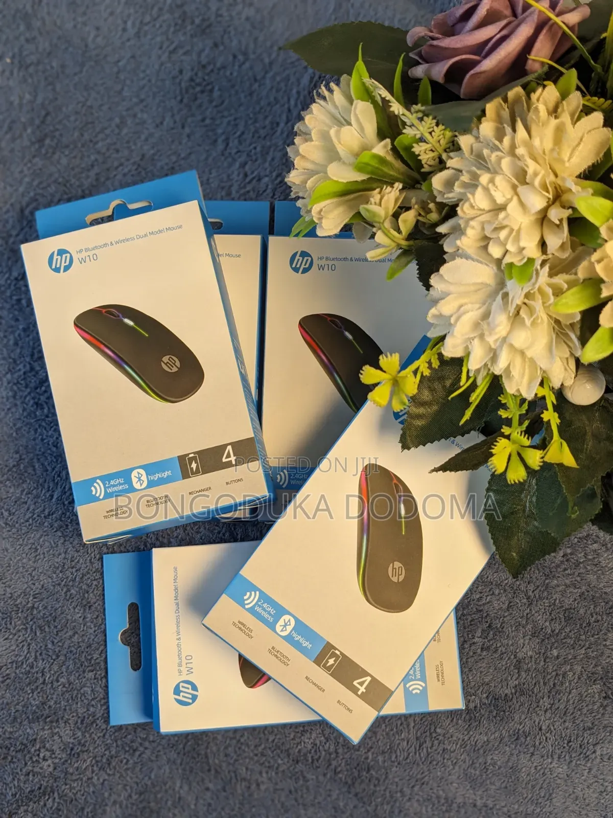 HP W10 Rechargeable Mouse