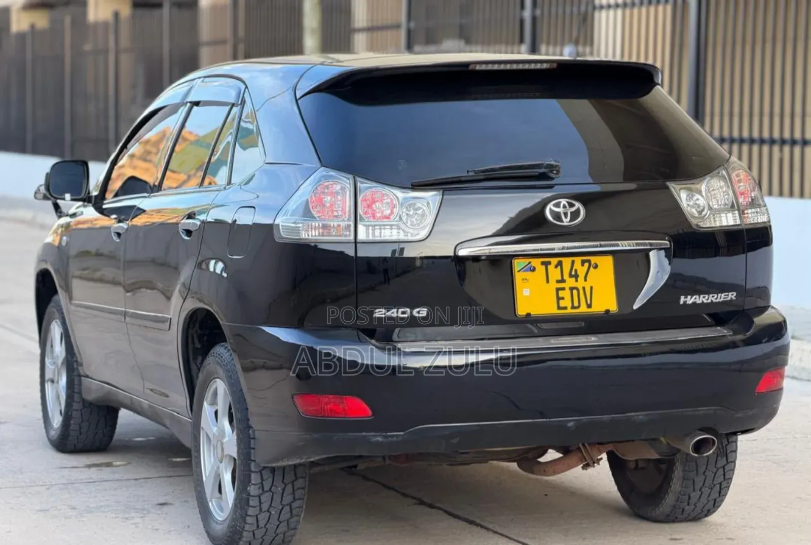Toyota Harrier 2007 Black