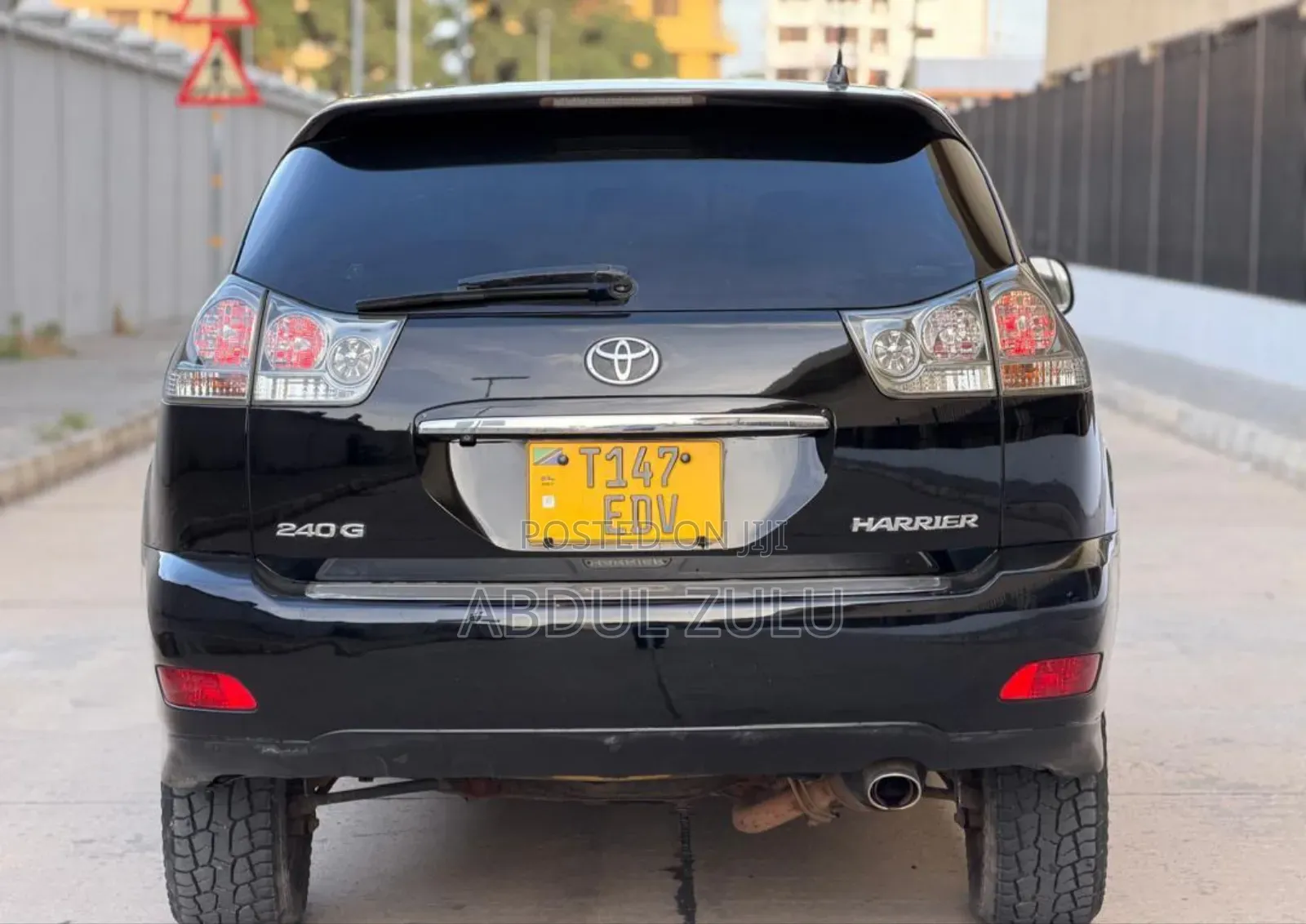 Toyota Harrier 2007 Black