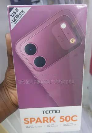 New Tecno Spark 50 128 GB Black