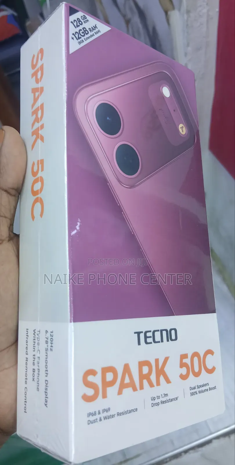 New Tecno Spark 50 128 GB Black