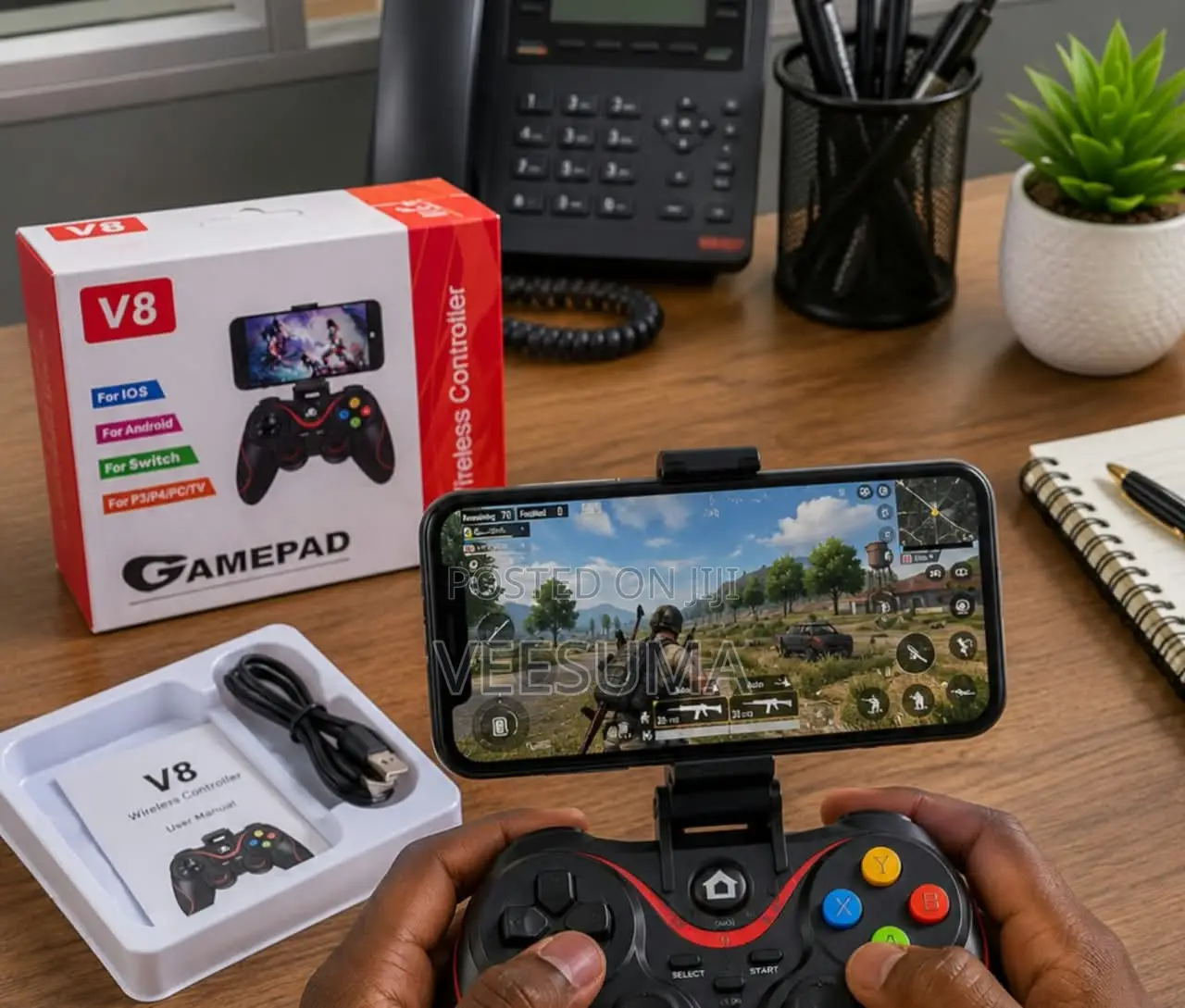 V8 Multi-Platform Wireless Gamepad Controller