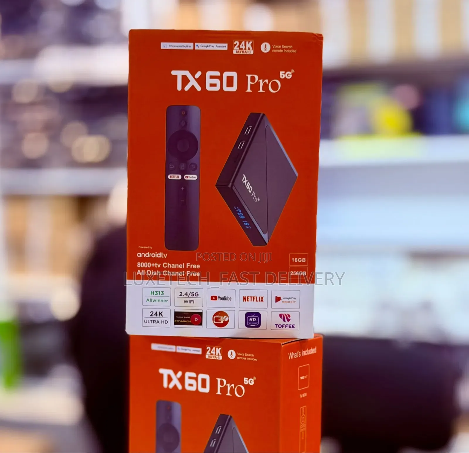 TX60 Pro 5G Android TV Box – Smart Streaming Device