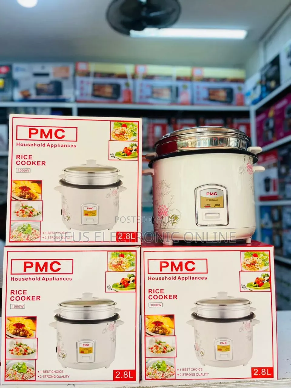 *Pmc Rice Cooker 2.8l 75,000/-