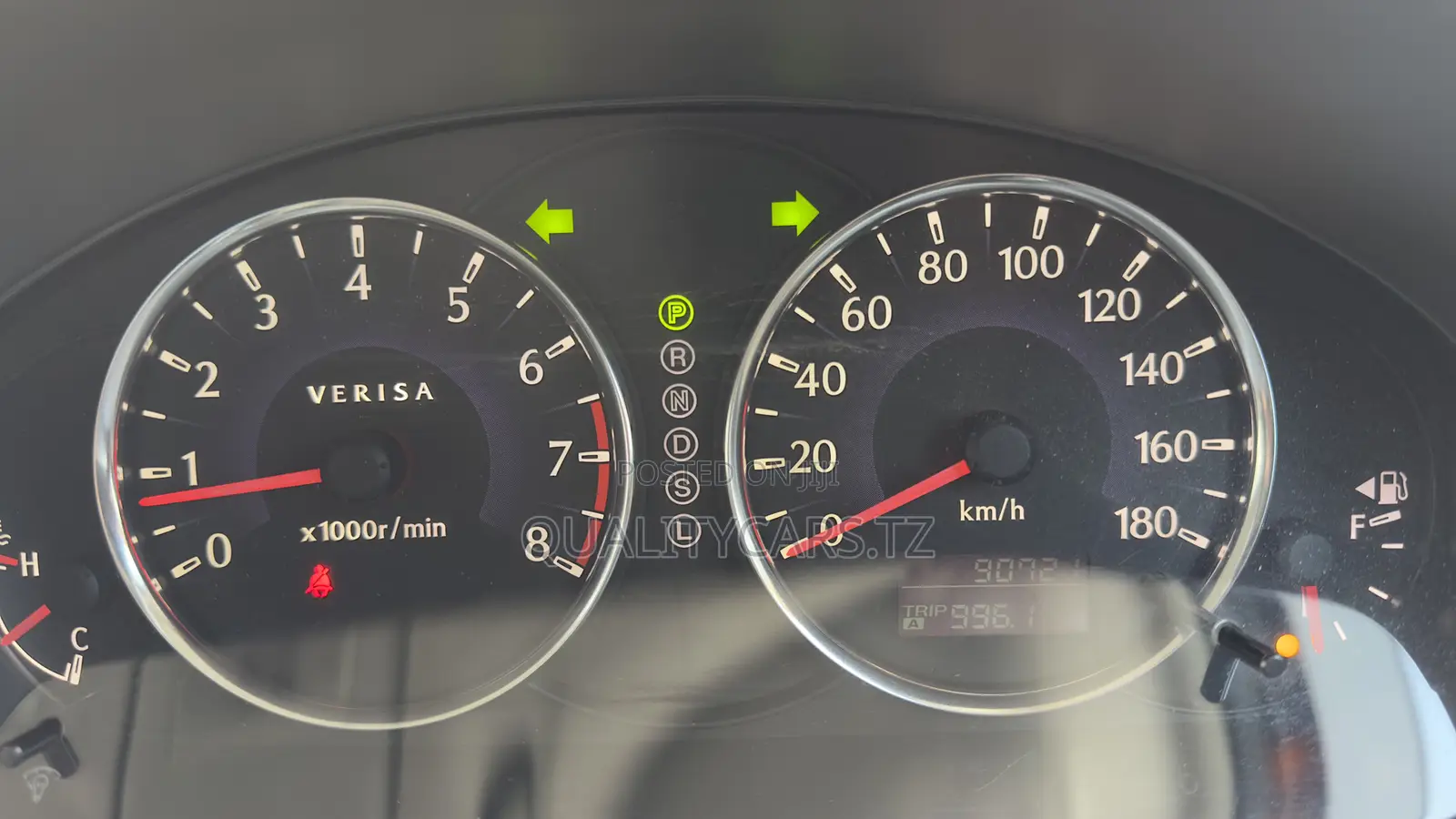 Mazda Verisa 2010 Black