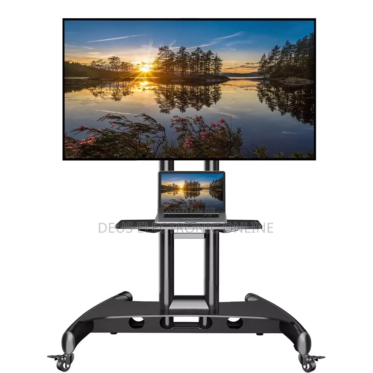 FLATPANEL DISPLAYS 32”-85”Universal Mobile CartFor Home and Commercial