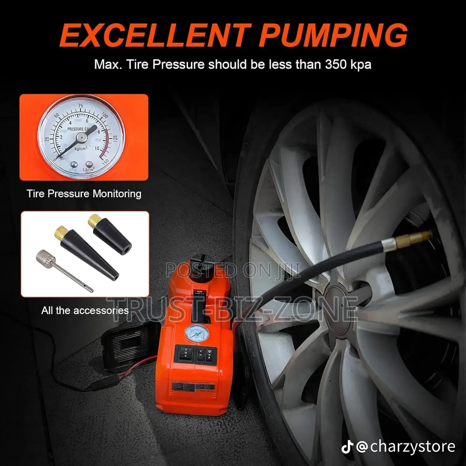 5IN1 Car Electric Jack Tools Kit (5ton)
