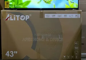 Alitop 43-Inch LED Smart Frameless TV