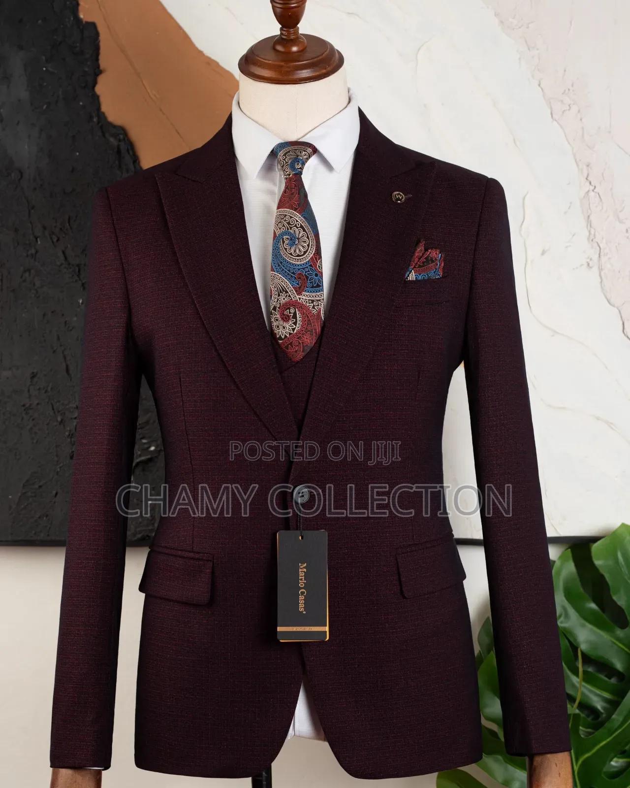 Mens Suits Marron Smal Traft