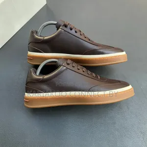 Men's Luxury Real Leather Low-Top Casual Sneakers