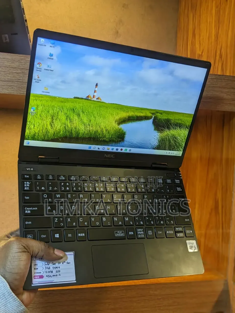 New Laptop NEC 8GB Intel Core i5 SSD 128GB