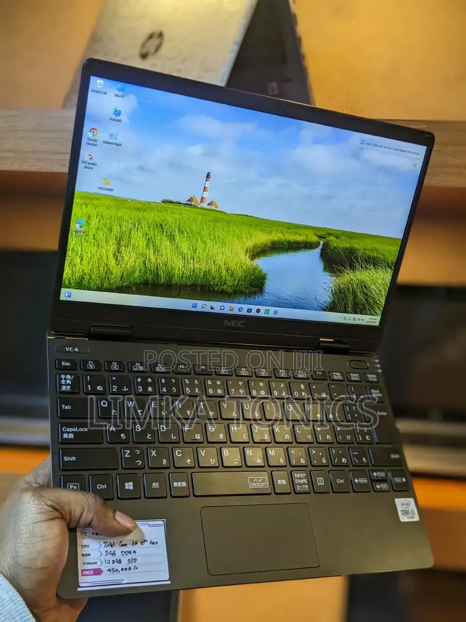 New Laptop NEC 8GB Intel Core i5 SSD 128GB